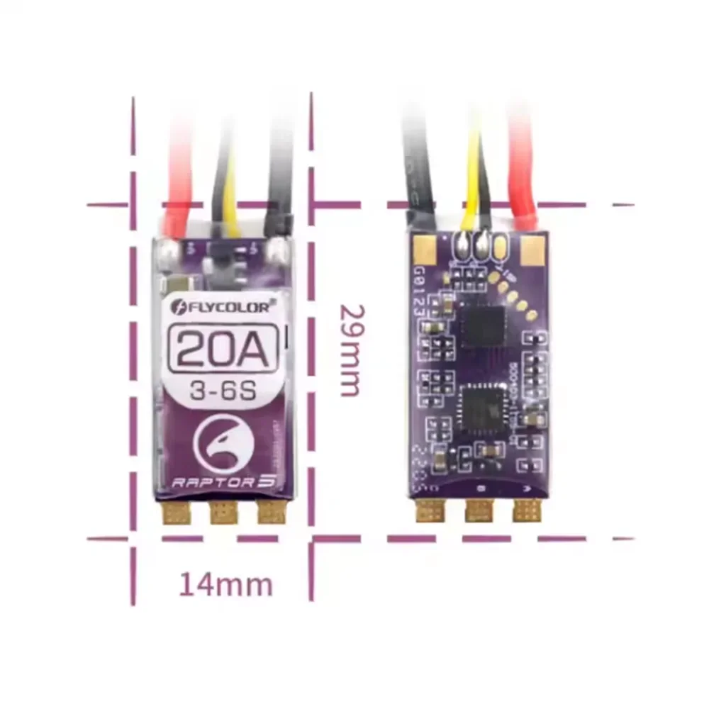 FLYCOLOR Raptor 5 20A 35A 45A  - Drone Racing Esc avis et prix