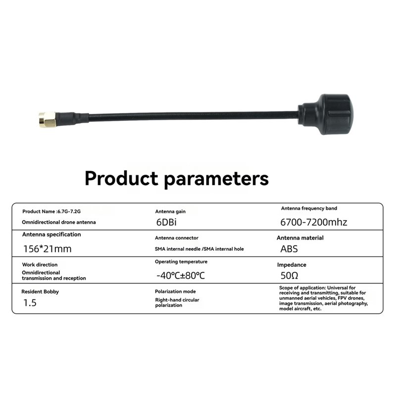 [NOUVEAU!A25P】 Antenne SMA 6,7 - Drone Racing Antenna avis et prix