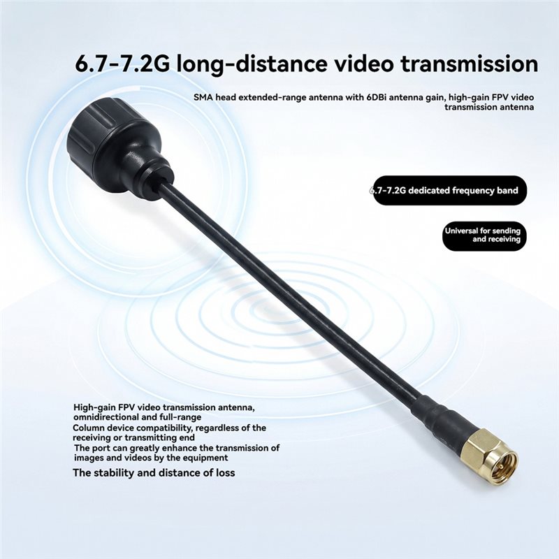 [NOUVEAU!A25P】 Antenne SMA 6,7 - Drone Racing Antenna avis et prix