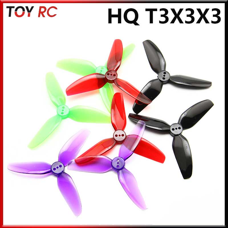 Hélices FPV HQ 3 pales 3x3x3 3 - Drone Racing Propeller avis et prix